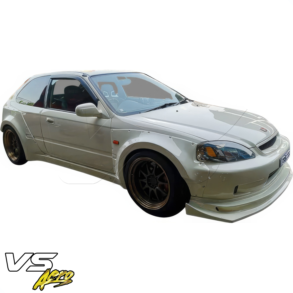 All kind of Exterior/Front Bumpers or Lips for Honda Civic 1999 - 