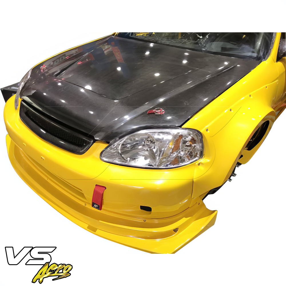 All kind of Exterior/Front Bumpers or Lips for Honda Civic 1999 - 