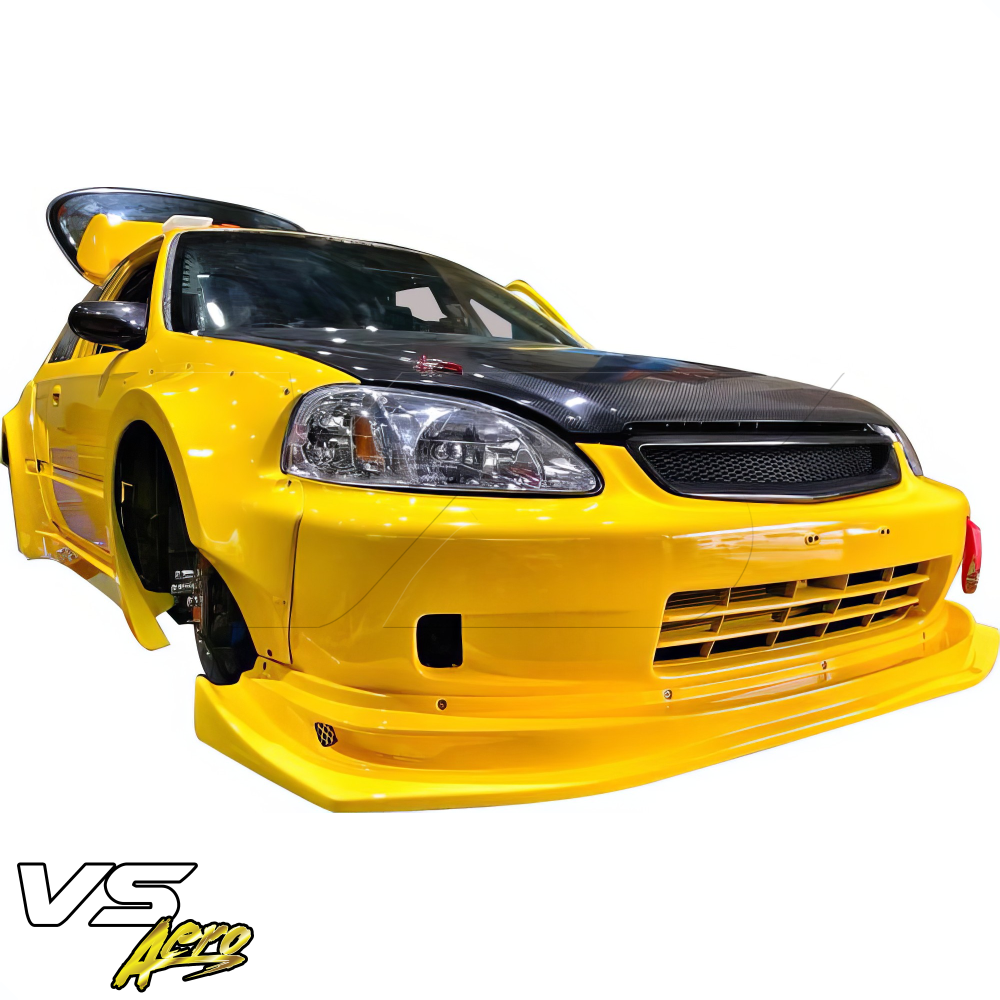 All kind of Exterior/Front Bumpers or Lips for Honda Civic 1999 - 