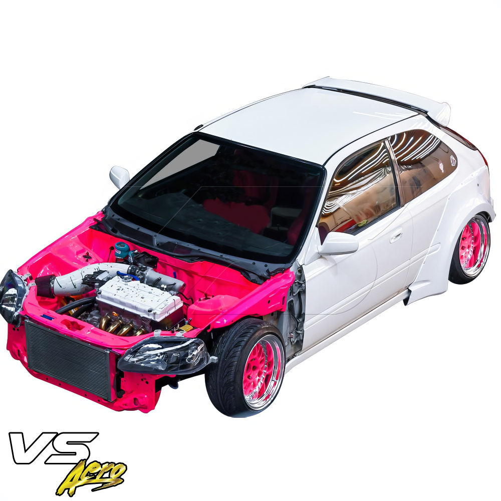 All kind of Exterior/Complete Body Kits for Honda Civic 1999 - 