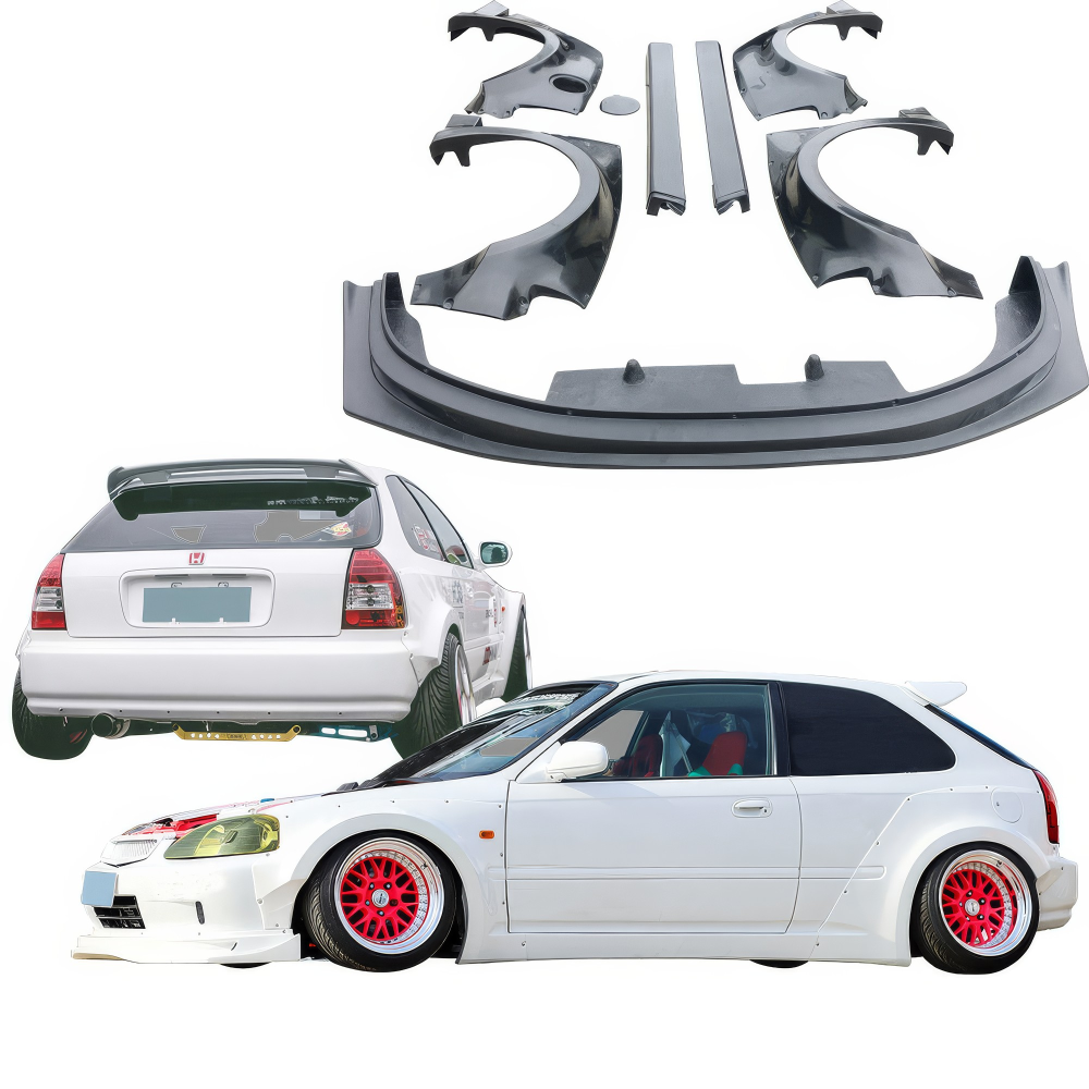 All kind of Exterior/Complete Body Kits for Honda Civic 1999 - 