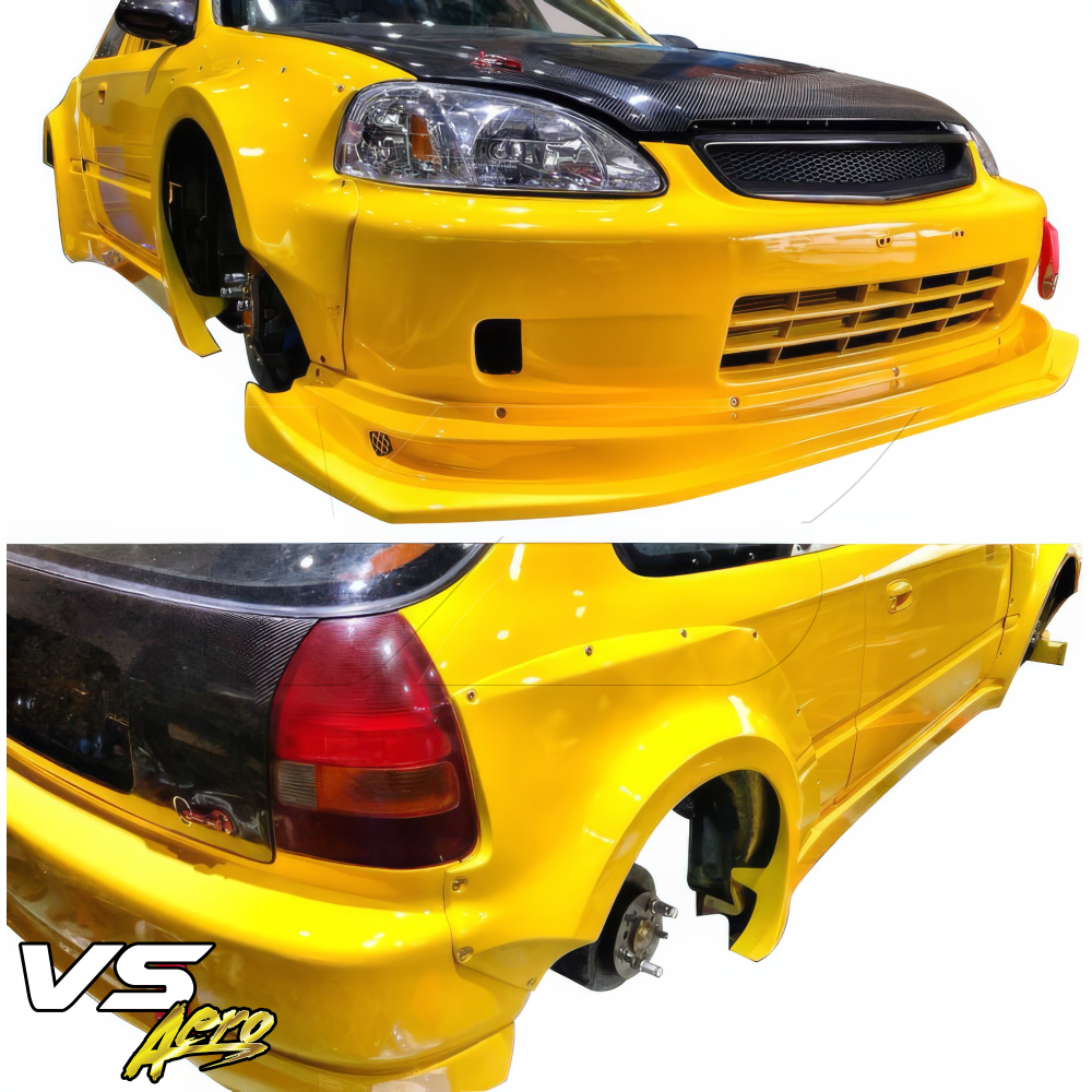 All kind of Exterior/Complete Body Kits for Honda Civic 1999 - 