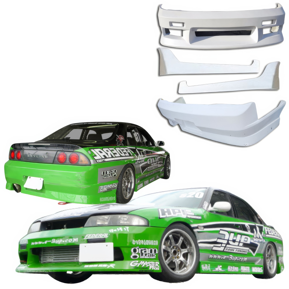 All kind of Exterior/Complete Body Kits for Nissan Skyline R33 GTS 1995 - 