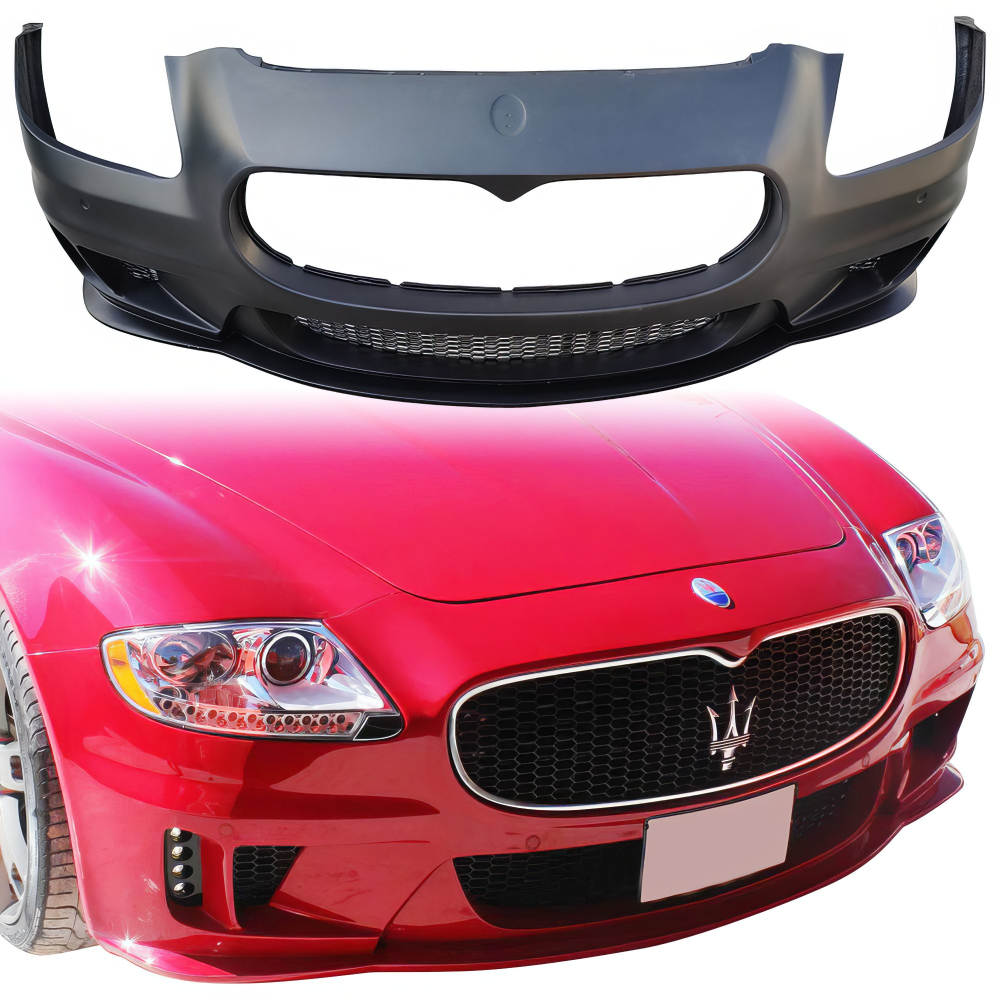 All kind of Exterior/Front Bumpers or Lips for Maserati Quattroporte 2009 - 