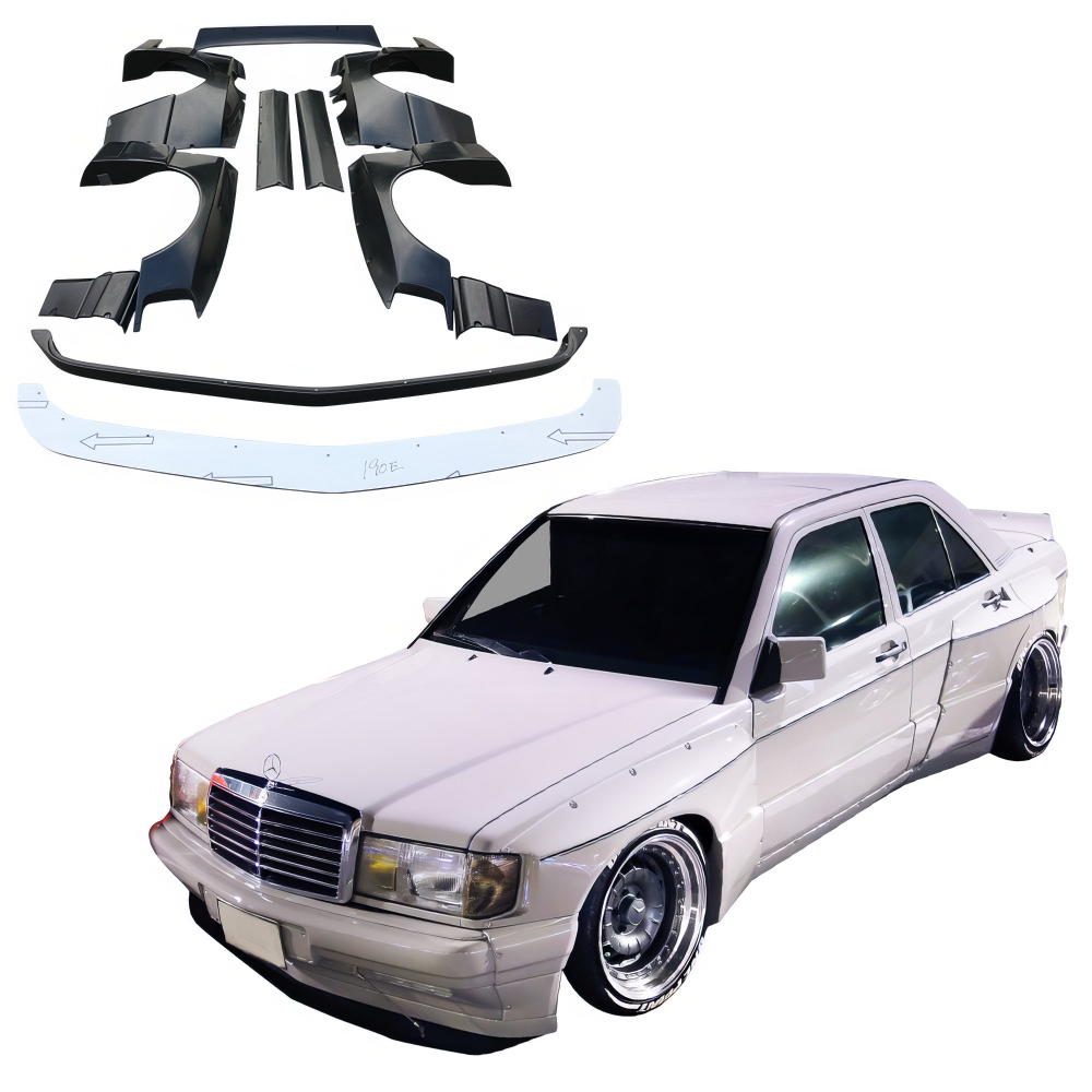 All kind of Exterior/Complete Body Kits for Mercedes-Benz 190 1988 - 