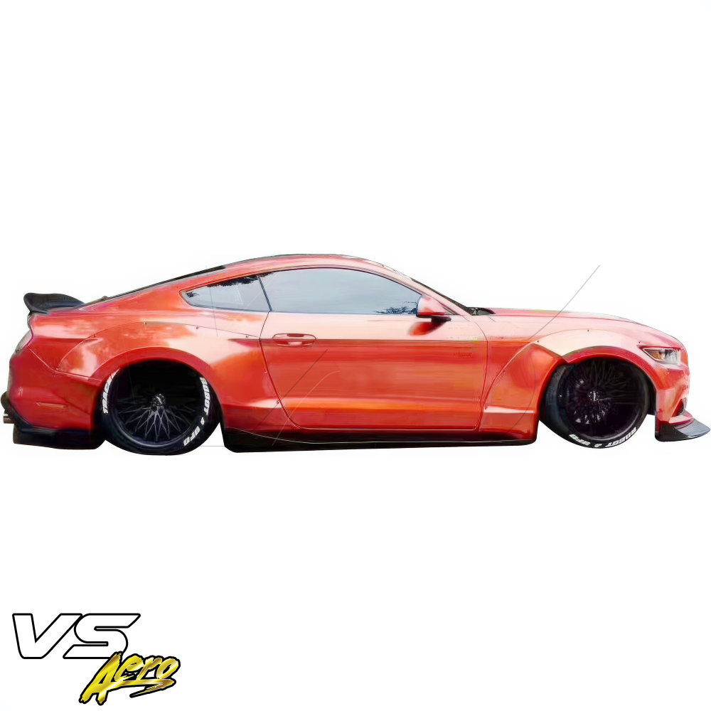 All kind of Exterior/Side Skirts for Ford Mustang 2015 - 