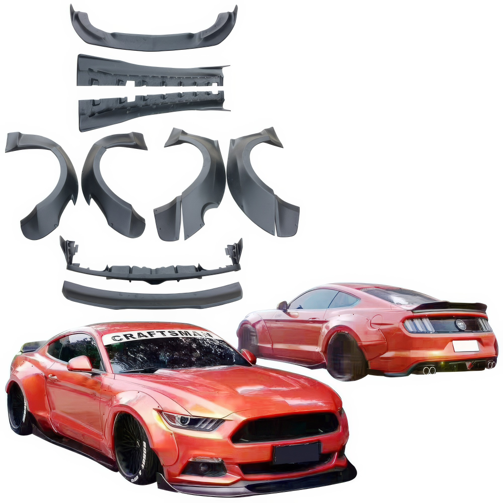 All kind of Exterior/Complete Body Kits for Ford Mustang 2015 - 