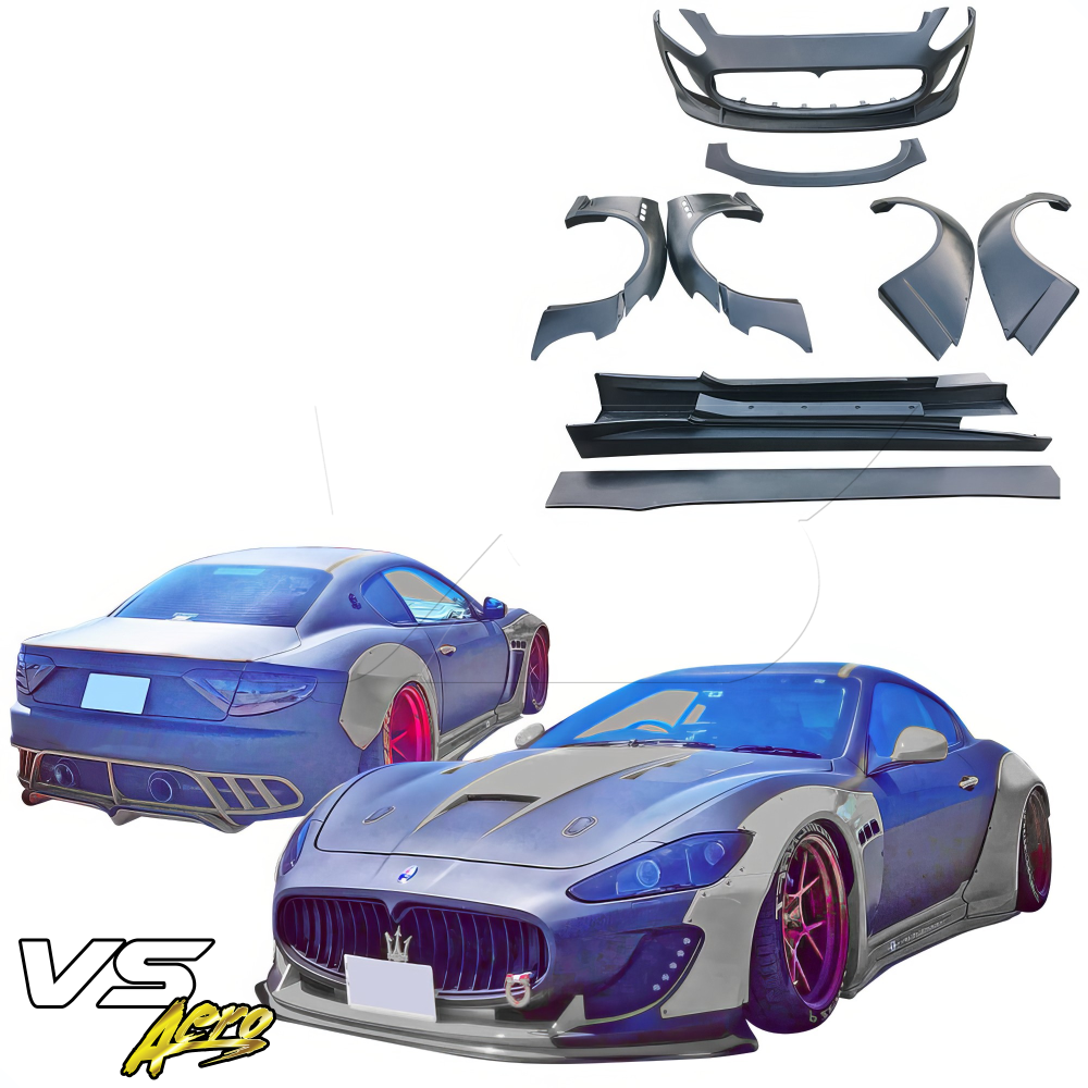 All kind of Exterior/Complete Body Kits for Maserati GranTurismo 2008 - 