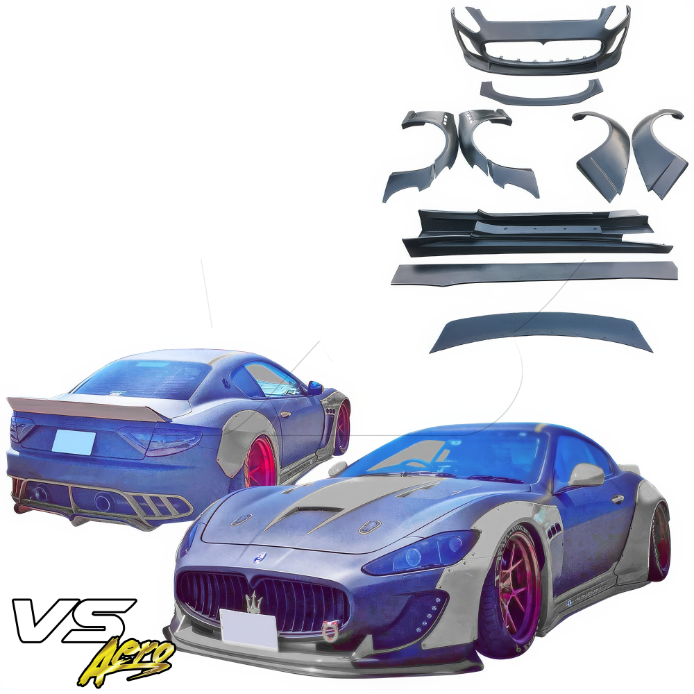 All kind of Exterior/Complete Body Kits for Maserati GranTurismo 2008 - 