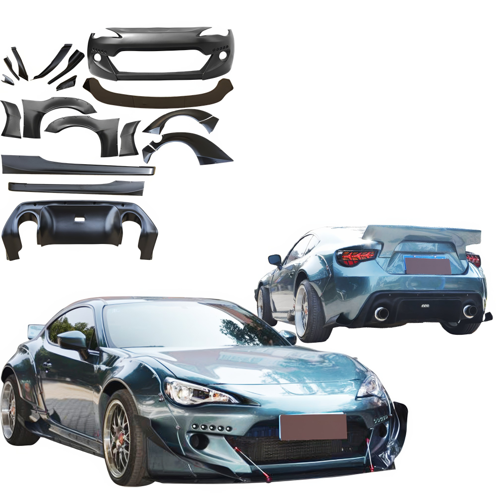 All kind of Exterior/Complete Body Kits for Toyota 86 2017 - 