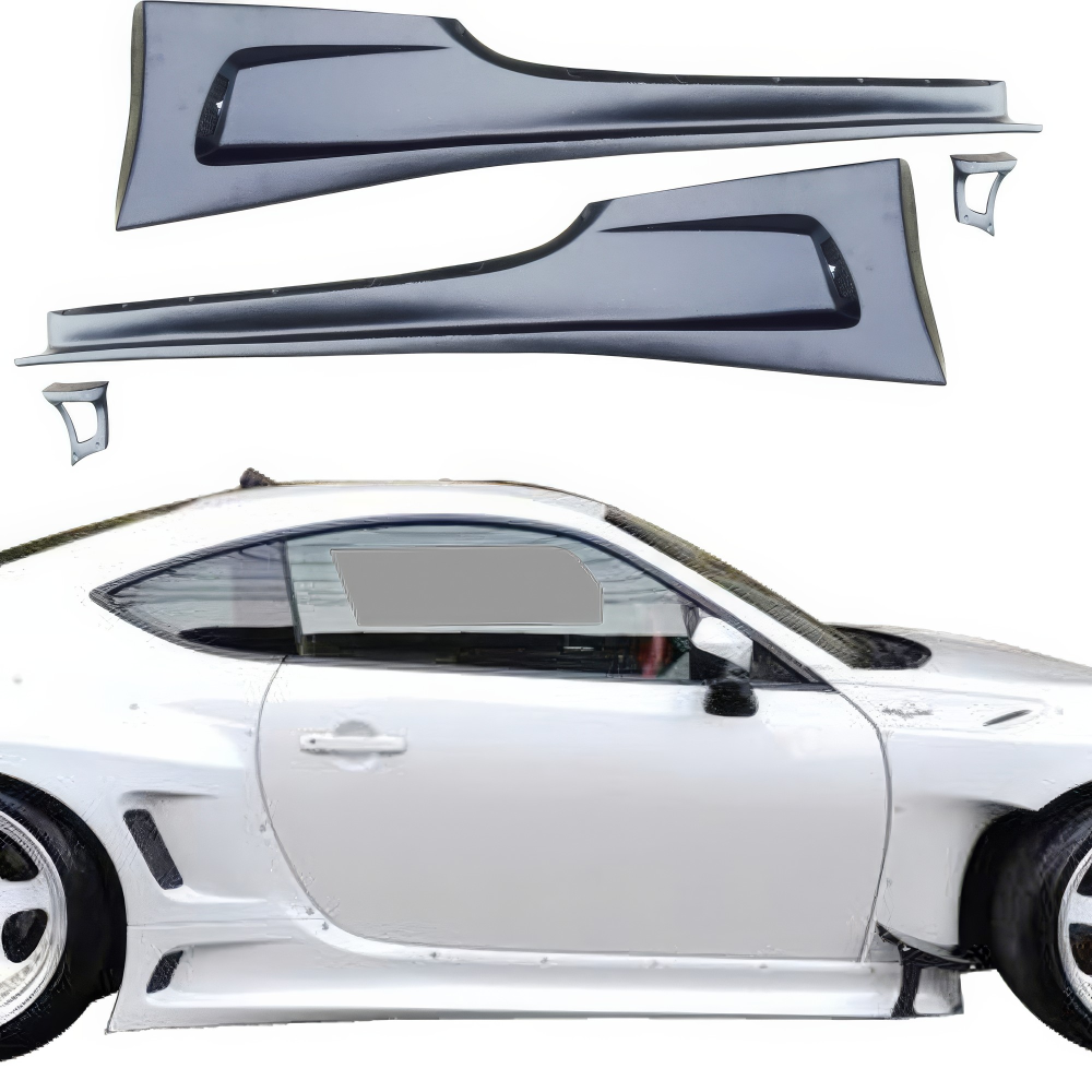 All kind of Exterior/Side Skirts for Toyota 86 2017 - 