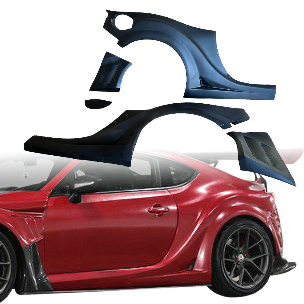 All kind of Exterior/Complete Body Kits for Subaru BRZ 2013 - 