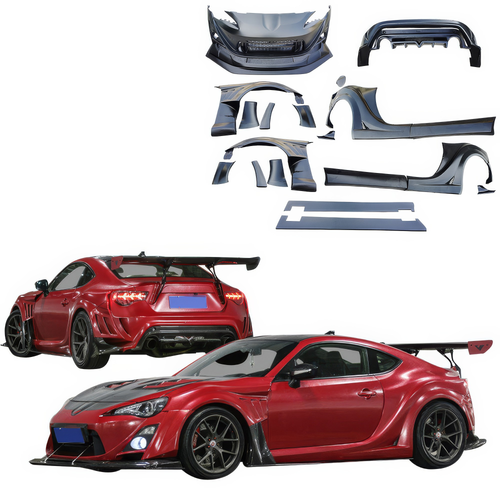 All kind of Exterior/Complete Body Kits for Subaru BRZ 2013 - 