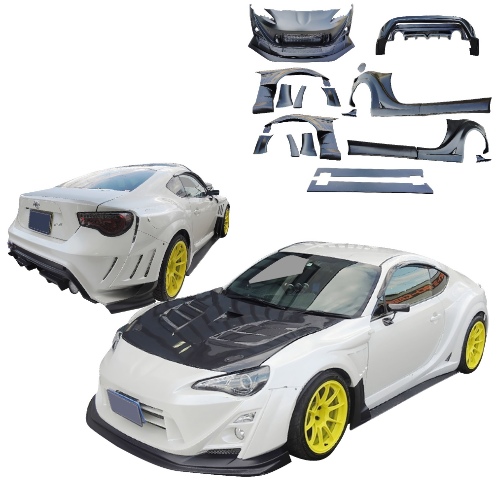 All kind of Exterior/Complete Body Kits for Toyota 86 2017 - 