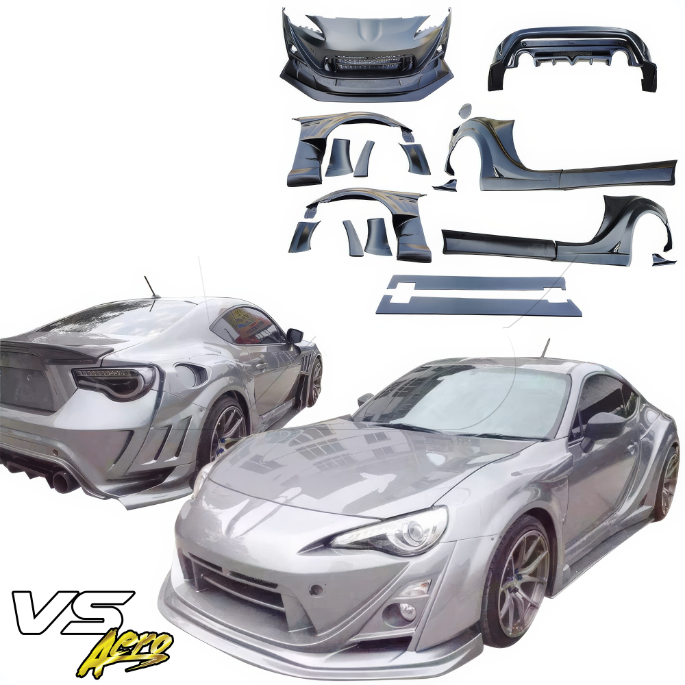 All kind of Exterior/Complete Body Kits for Toyota 86 2017 - 