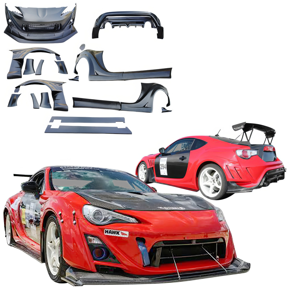 All kind of Exterior/Complete Body Kits for Toyota 86 2017 - 