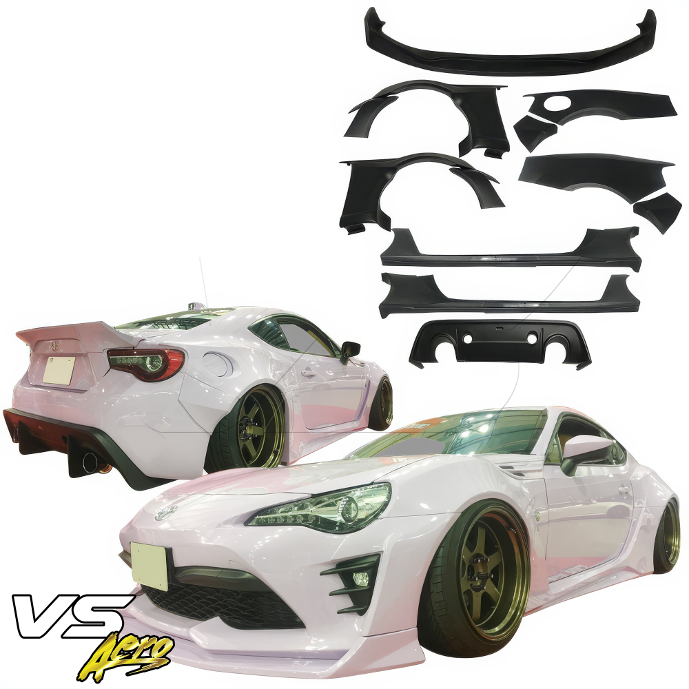 All kind of Exterior/Complete Body Kits for Scion FR-S 2013 - 