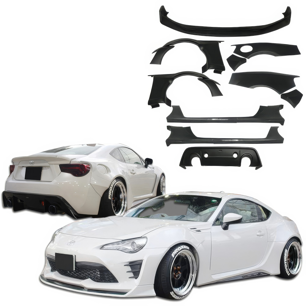 All kind of Exterior/Complete Body Kits for Toyota 86 2017 - 