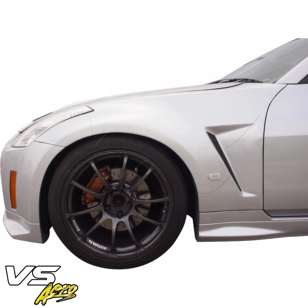 FRP S2 Fenders (front) > Nissan 350Z (Z33) 03-08 | VSaero