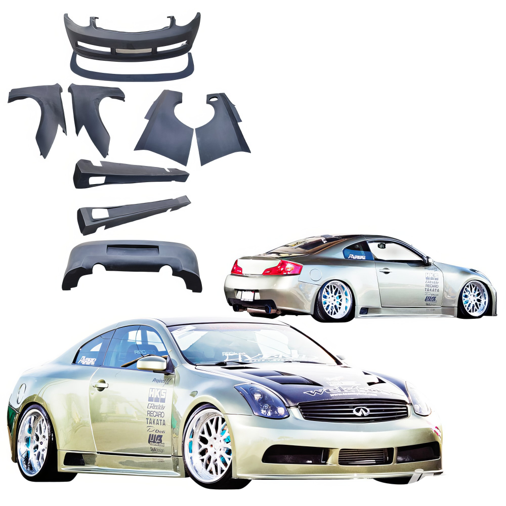 All kind of Exterior/Complete Body Kits for Infiniti G35 2003 - 