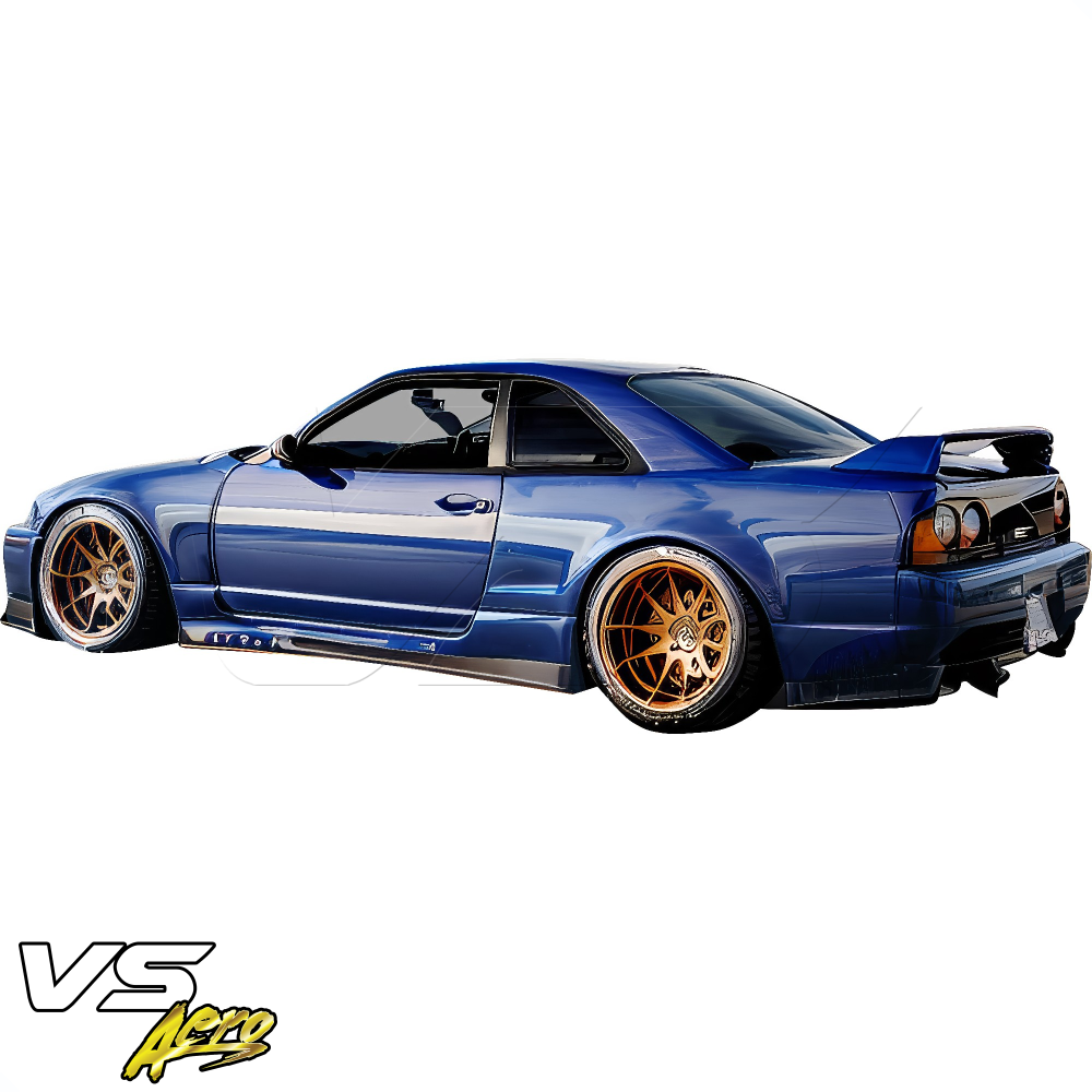 All kind of Exterior/Side Skirts for Nissan Skyline R33 1995 - 