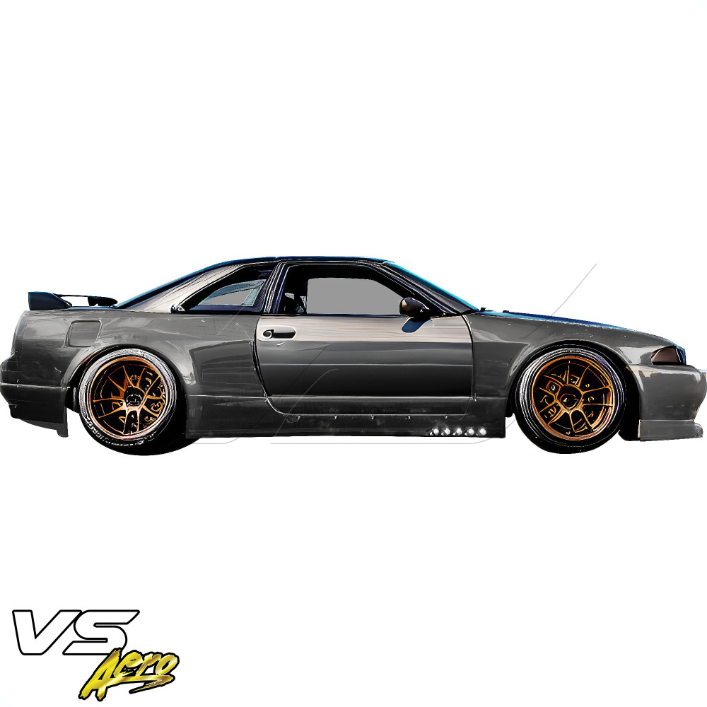 All kind of Exterior/Side Skirts for Nissan Skyline R33 1995 - 