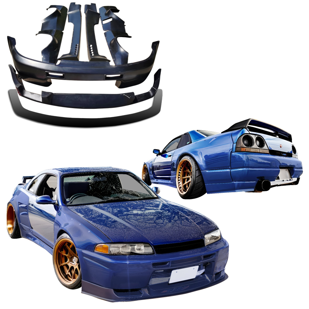 All kind of Exterior/Complete Body Kits for Nissan Skyline R33 1995 - 