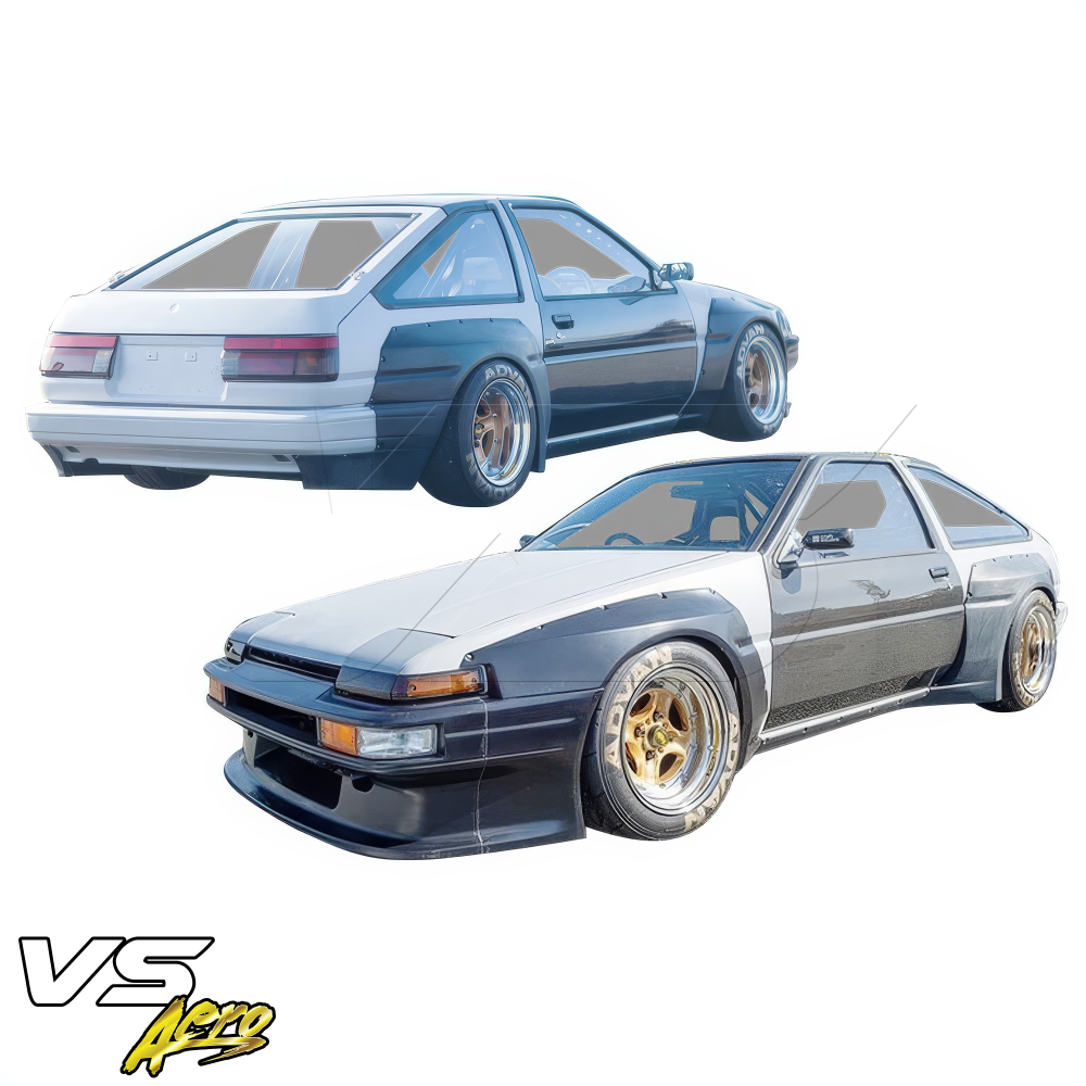 All kind of Exterior/Complete Body Kits for Toyota Corolla 1984 - 