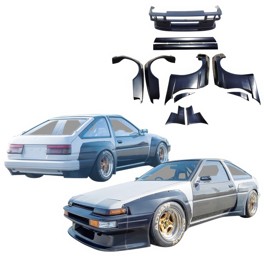 All kind of Exterior/Complete Body Kits for Toyota Corolla 1984 - 