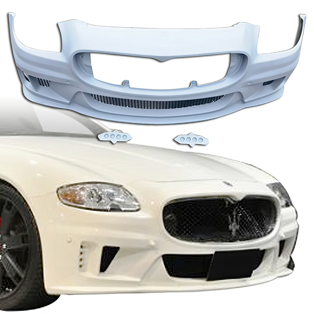 All kind of Exterior/Front Bumpers or Lips for Maserati Quattroporte 2005 - 