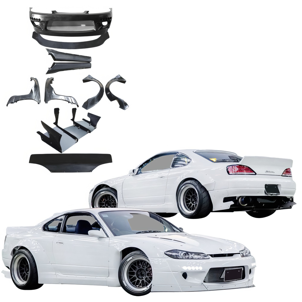 All kind of Exterior/Complete Body Kits for Nissan Silvia 1999 - 