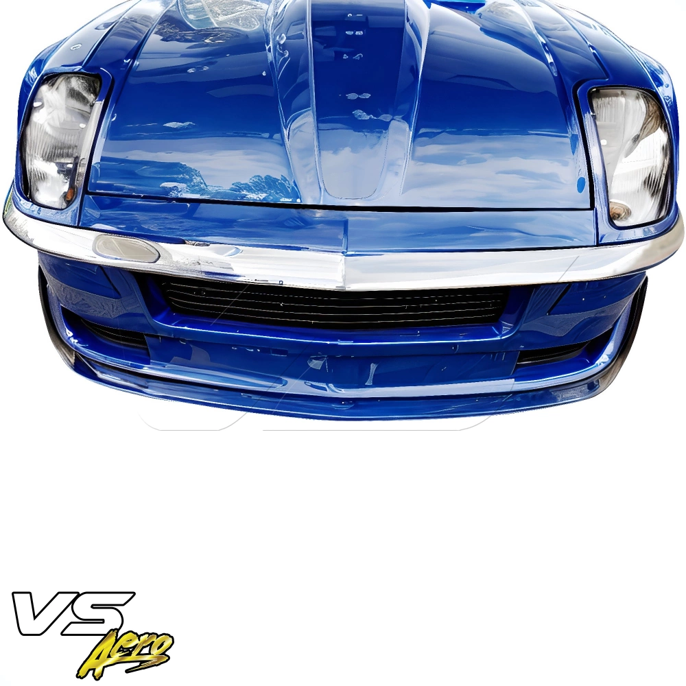 VSaero FRP TKYO Wide Body Front Bumper (upper) for Datsun