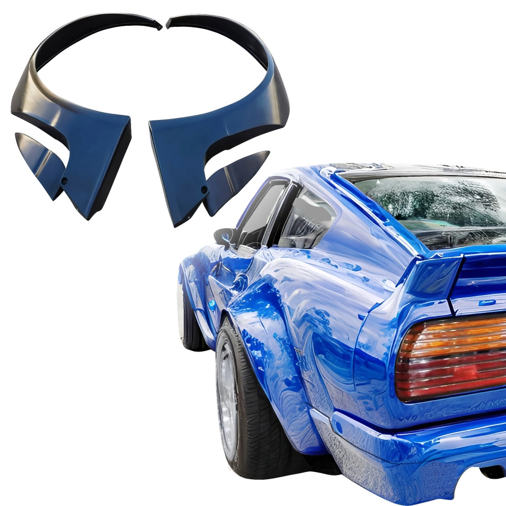VSaero FRP TKYO Wide Body Fenders (rear) 90mm for Datsun