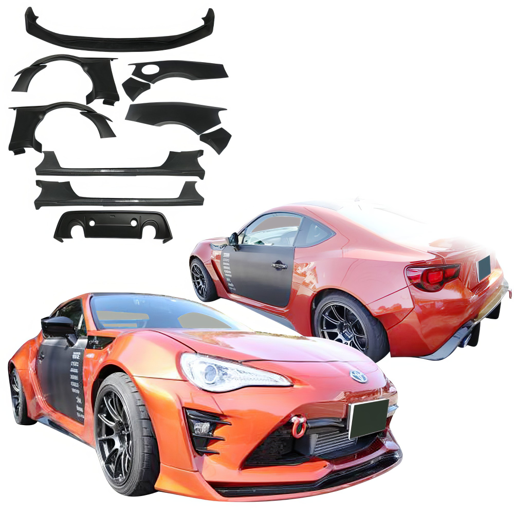 All kind of Exterior/Complete Body Kits for Subaru BRZ 2013 - 