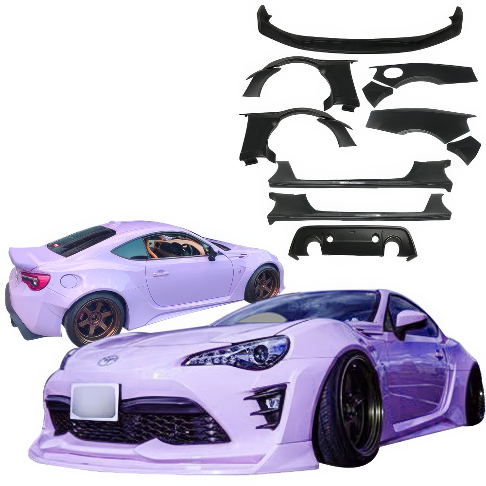 All kind of Exterior/Complete Body Kits for Subaru BRZ 2013 - 