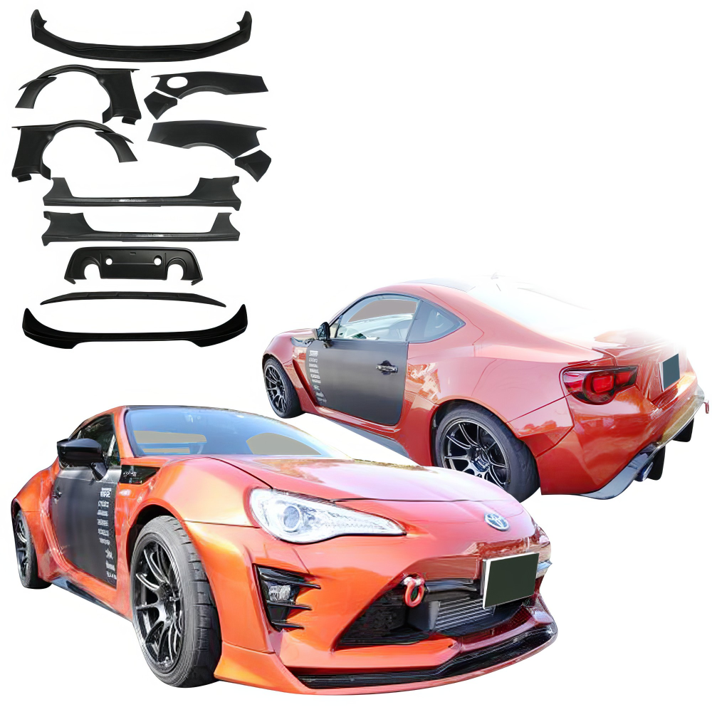 All kind of Exterior/Complete Body Kits for Subaru BRZ 2013 - 