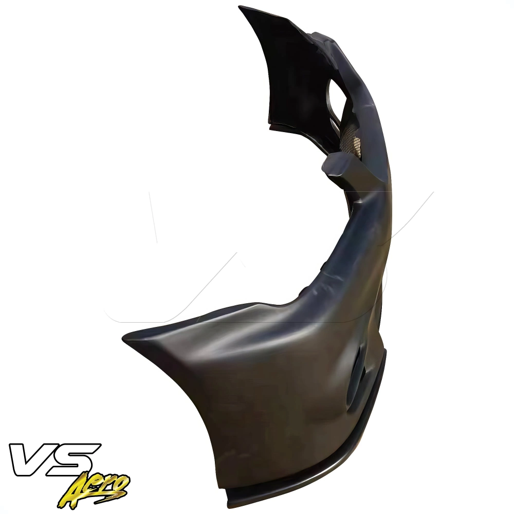 FRP TRDE Neo Type-A Front Bumper Splitter Combo > Lexus IS300