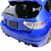 ModeloDrive FRP ING Rear Bumper > Subaru WRX STi GRB 2008-2011 - Image 1