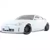 ModeloDrive FRP SDAS Wide Body 45mm Fender Flares (front) 4pc > Nissan 350Z Z33 2003-2005 - Image 5