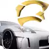 ModeloDrive FRP SDAS Wide Body 45mm Fender Flares (front) 4pc > Nissan 350Z Z33 2003-2005 - Image 27