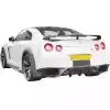 ModeloDrive FRP WAL BISO Wide Body Fender Flares (rear) > Nissan GT-R GTR R35 2009-2015 - Image 2