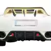 ModeloDrive FRP WAL BISO Rear Diffuser /w fins > Nissan GT-R GTR R35 2009-2015 - Image 1