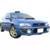 ModeloDrive FRP STi V3 Front Bumper > Subaru Impreza (GC8) 1993-2001 > 2/4/5dr - Image 4