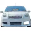 ModeloDrive FRP CON Front Bumper > Toyota Yaris 2007-2008 > 3/5dr Hatchback - Image 2