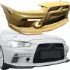 ModeloDrive FRP HL Wide Body Front Bumper > Mitsubishi Lancer 2010-2015 - Image 1