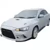 ModeloDrive FRP HL Wide Body Front Bumper > Mitsubishi Lancer 2010-2015 - Image 5