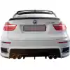 ModeloDrive FRP LUMM Rear Bumper w Diffuser > BMW X6 2008-2014 > 5dr - Image 5