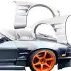 ModeloDrive FRP ORI t4 75mm Wide Body Fenders (front) > Nissan 240SX 1989-1994 > 2/3dr - Image 39