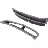 ModeloDrive Carbon Fiber GT3-XL Fender Vents (rear) 2pc > Chevrolet Corvette C6 2005-2013 - Image 1