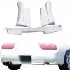 ModeloDrive FRP Type-X Rear Lip 3pc > Nissan 240SX 1989-1994 > 3dr Hatch - Image 1